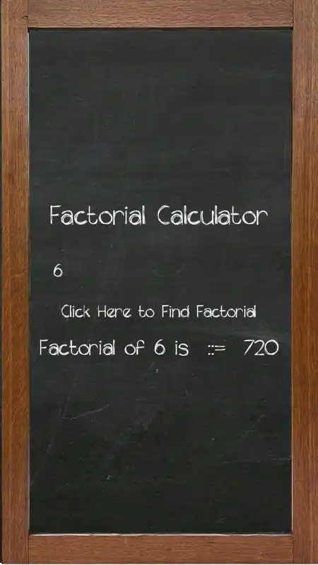 Play Factorial Calculator|HD